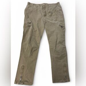 Men’s Tan Cargo Utility Pants Size 38